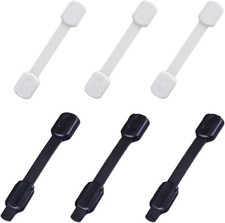 6 Pack Adjustable Safety Cupboard Locks Locks for Kitchen Cupboards Cabinet Fri