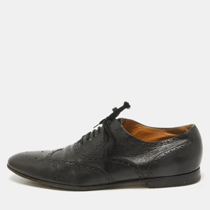 Gucci noir brogues cuir à lacets Oxford taille 45