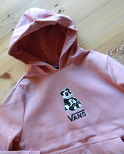 Frech! * VANS * Hoodie Pulli Sweatshirt Gr. 152 158 rosa Panda Rückenprint