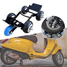 Carrello per ruote moto in acciaio per lo spostamento delle ruote delle moto