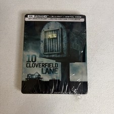 10 Cloverfield Lane Steelbook 4k Uhd Blu-ray No Digital Code 10 Cloverfield Lane Steelbook 4k Uhd Blu-ray No Digital Code