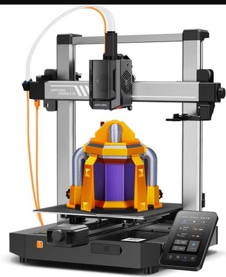 Anycubic Kobra 3 V2 3D Printer Only, Support Multi-Color 3D Printing