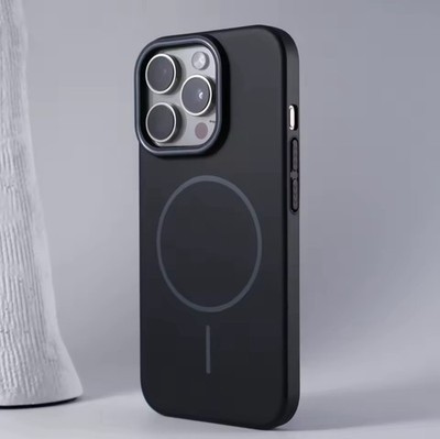 Silikon Case Hülle + Magnet MagSafe für iPhone 16 Pro Max