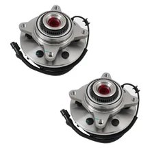 Pair 4WD Front Wheel Hub Bearings Set of 2 For 2006 2007 2008 Lincoln Mark LT