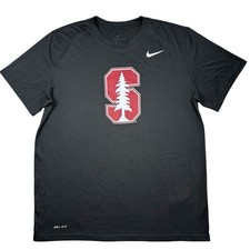 Nike Stanford University Cardinal Men&rsquo;s Primary Logo Swoosh Dri-Fit t-shirt sz L