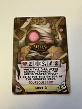 Binding Of Isaac: Four Souls RagMan Promo Gencon 2025 Gen Con 25 Rag Man