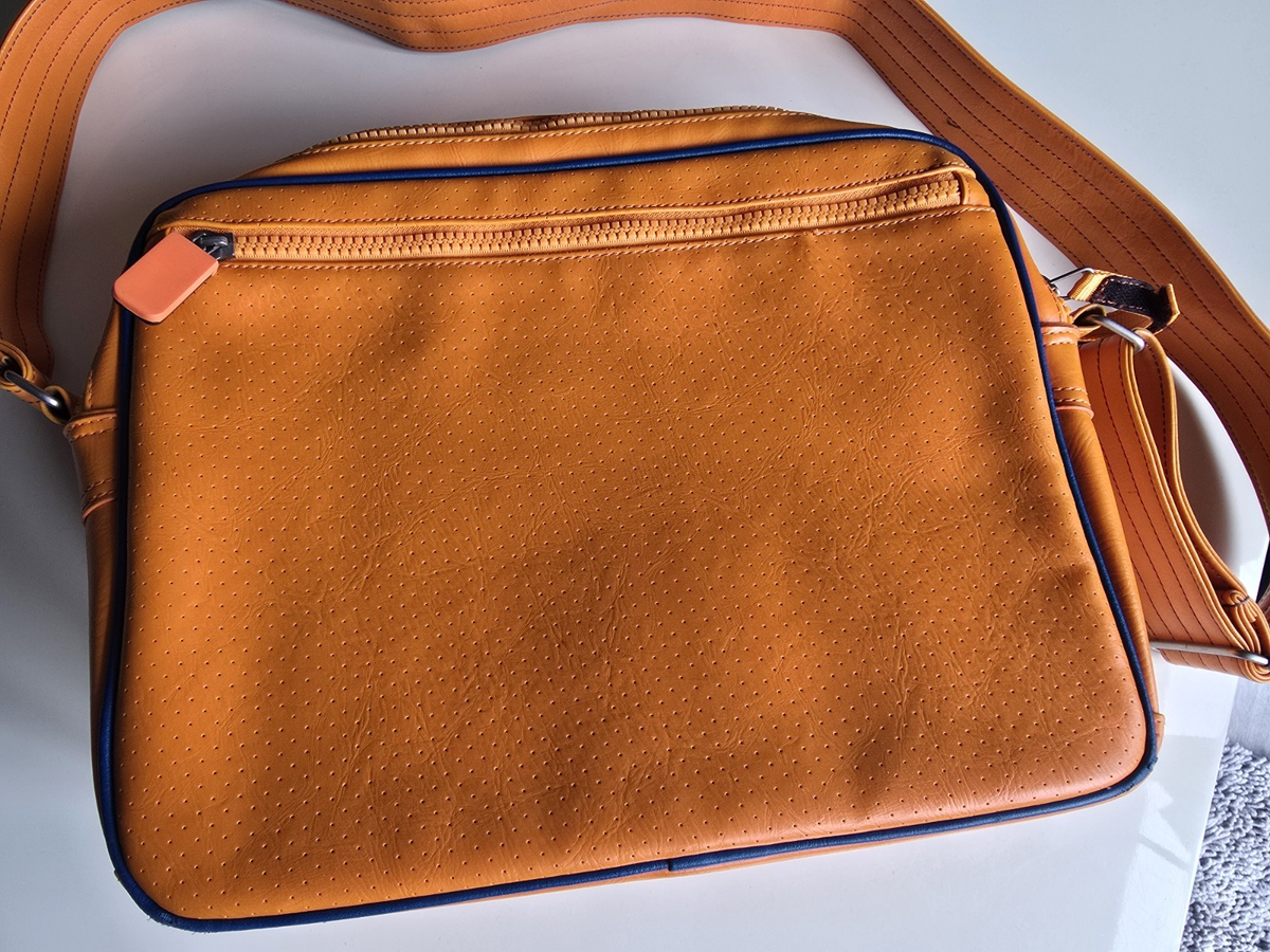 SUPERDRY Black Label Luggage Unisex Messenger Bag Orange laptop