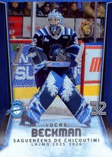 2025/26 Chicoutimi Sagueneens - LUCAS BECKMAN (g)