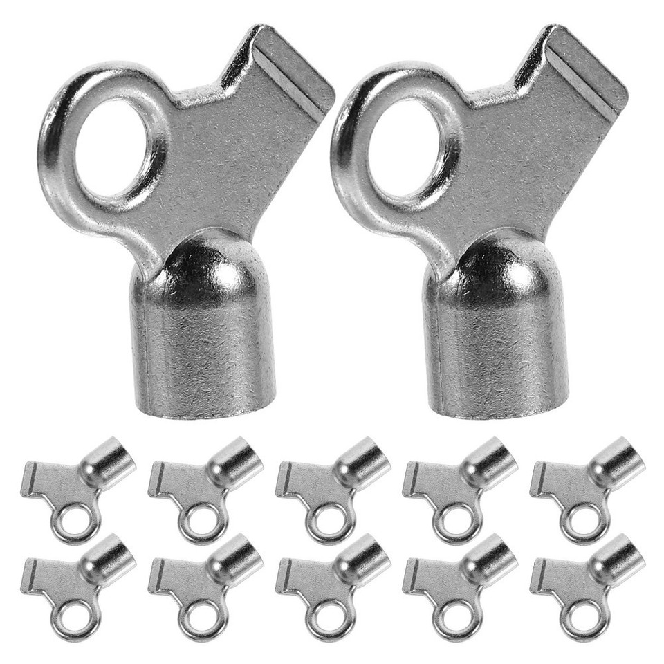 12pcs Radiator Bleed Valve Key Set: Metal Small Square Keys for ...