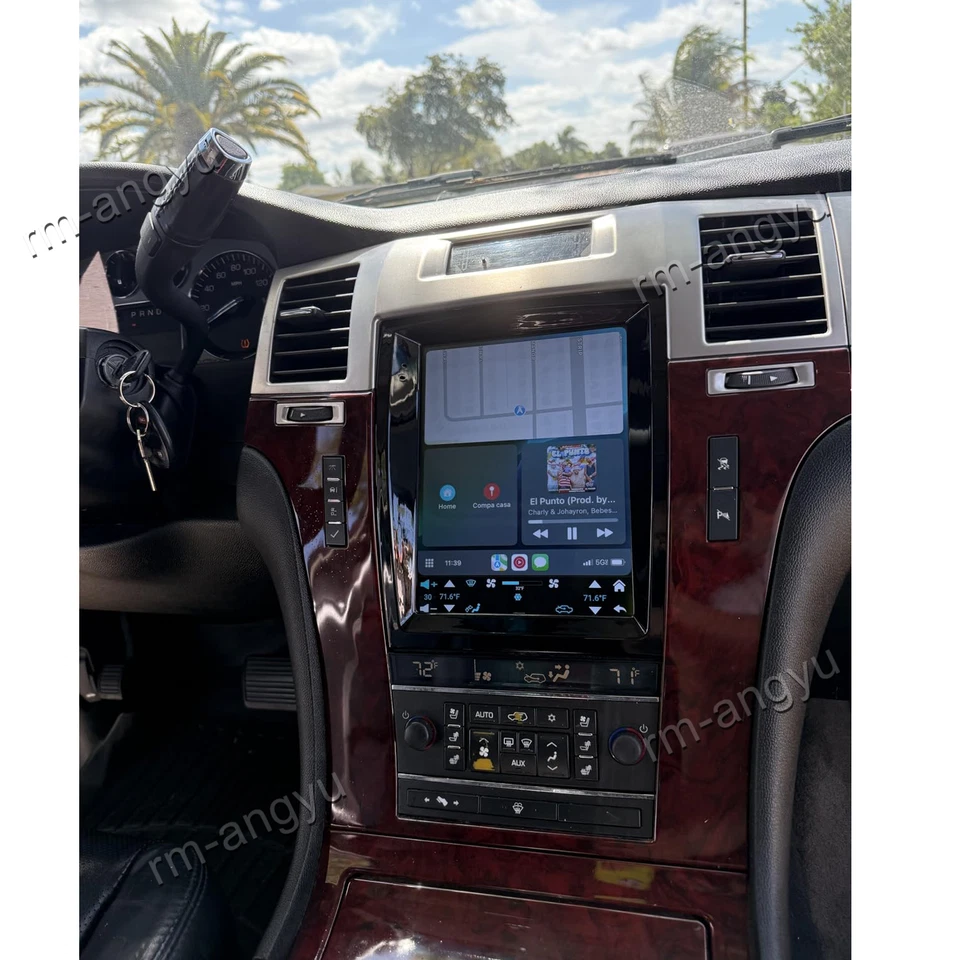 For Cadillac Escalade 2007-2014 9.7" Android Car Stereo Radio GPS Player 4+64G - Image 2 of 4