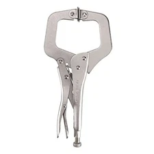  11" Locking C-Clamp, silver (11-411) 11 Inches Locking clamp