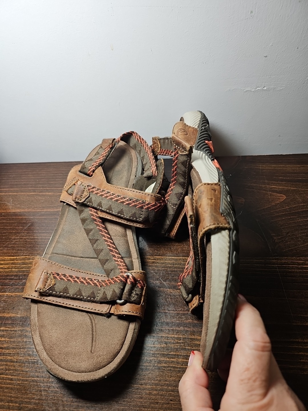 SANDALI MERRELL TERRANT CONVERT MARRONI DA UOMO TAGLIA 11 J93913 SANDALI SPORTIVI