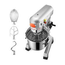 Uimoso Commercial Food Mixer Electric Dough Mixer 15Qt 3 Speed Pizza Bakery 600W