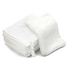 PHOGARY 6 Pack Microfiber Face Washcloths Facial Wash 7.87"L x 5.11"W, White