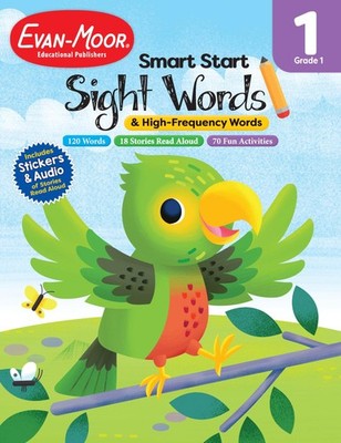Evan-Moor Smart Start Sight Words & High Frequency-Words, Grade 1 Workbook, ...