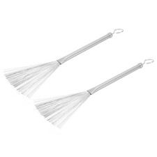 Retractable Drum Sticks Brushes Drumsticks Brush Aluminium Silver