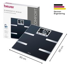 Image of Beurer BF720 Body Analysis Scale w/ Bluetooth App Body Weight Fat Muscle GRADED