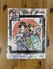Design works 2703 Crosstitch kit “two geishas”