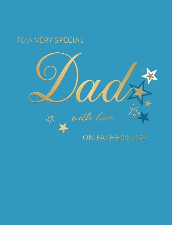 Father's Day Card. To A Special Dad. 19x13cm