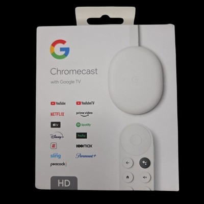 Google Chromecast with Google TV HD GA03131-US NEW