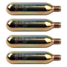 24 Gram CO2 Rearming Cylinder 1/2-inch Replacement Thread CO2 Cartridges for ...