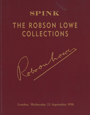 SPINK: The Robson Lowe Collections, Sept. 1998