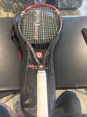 Wilson Hyper Pro Staff 5.0 Stretch 95 4 5/8  Grip W/ Full Cover