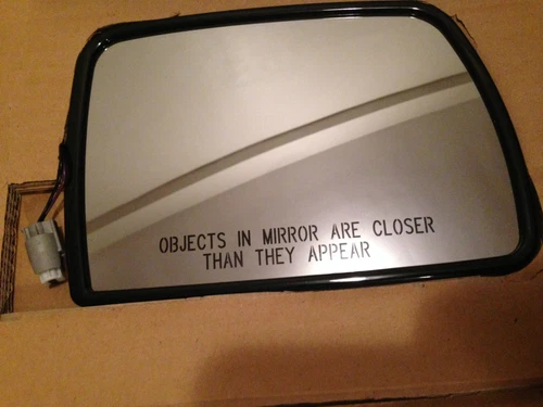 2003-2004 RANGE ROVER RH REAR VIEW MIRROR GLASS ELECTROCHROMATIC DIMM. CRD000280