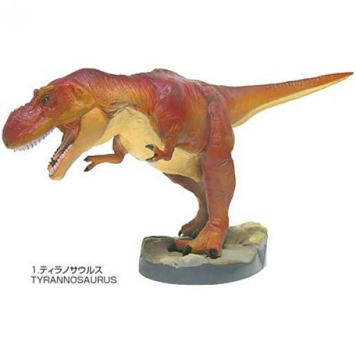 Practical Guide Of Dinosaurs Vol.1 Cretaceous PVC Figure Set - 8pcs (Japan Import) 1 thumbnail image