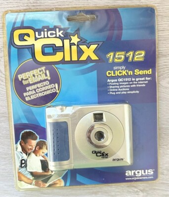 Quick Clix 1512 Simply Click  n Send NEW In Sealed Box Digital Camera