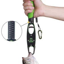 Fishing Gripper Aluminum Alloy Lip Grip Hook Fishing Tackle Tool Weighing Scale