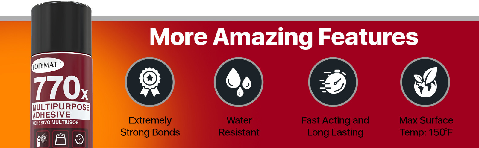 Polymat 770X POOL TABLE MULTIPURPOSE CLOTH INSTALLATION GLUE Professional Grade