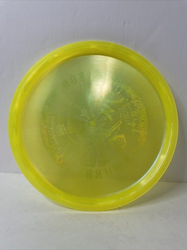 Disc Golf Discmania Iron Samurai 4 Eagle McMahon Chroma C-Line MD3 Yellow 177g - Picture 5 of 8