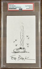 Garbage Pail Kids Original Sketch Drawing Signed And Drawn By Tom Bunk PSA DNA