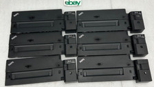Lot Of 6 Lenovo 40AJ Ultra Docking Station for T580 T480 T480s T490s - Free Ship