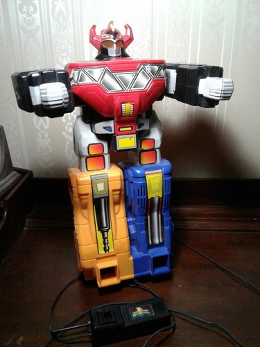 Mighty Morphin Power Rangers Remote Control Megazord 1994 Marchon Works ...