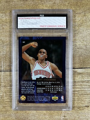 1995-96 SP Championship Series - Jerry Stackhouse #80 (RC) for