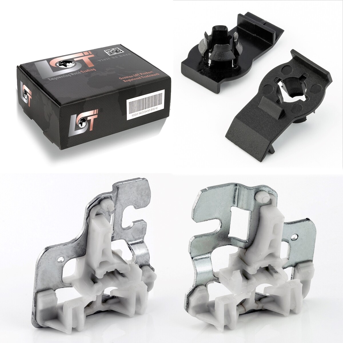 Window Regulator Repair Kit Set Metal Clips Clip Vl / VR for BMW X5 E53