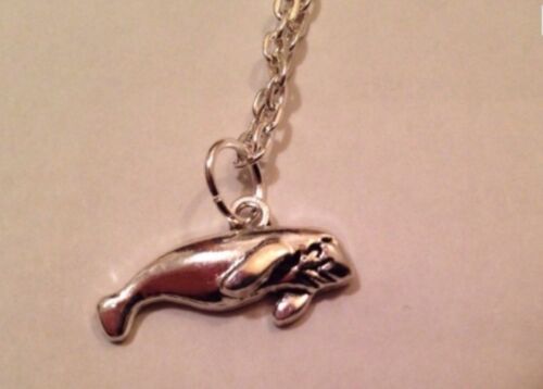 Sweet little Manatee necklace fish mammal sea ocean  - Picture 1 of 1