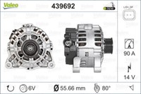 Valeo 439692 Generator FÜR CitroËN CitroËN (DF-PSA) Fiat Lancia Peugeot Peugeot
