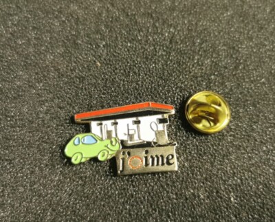 Pin's Shell Benzin Öl Auto Oil Pumpe Station - Pin Badge L2