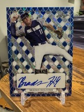 2022 Leaf Perfect Game BRADEN HOLCOMB Prospect RC Auto #/8 2026 Top 5 Pick 🔥📈