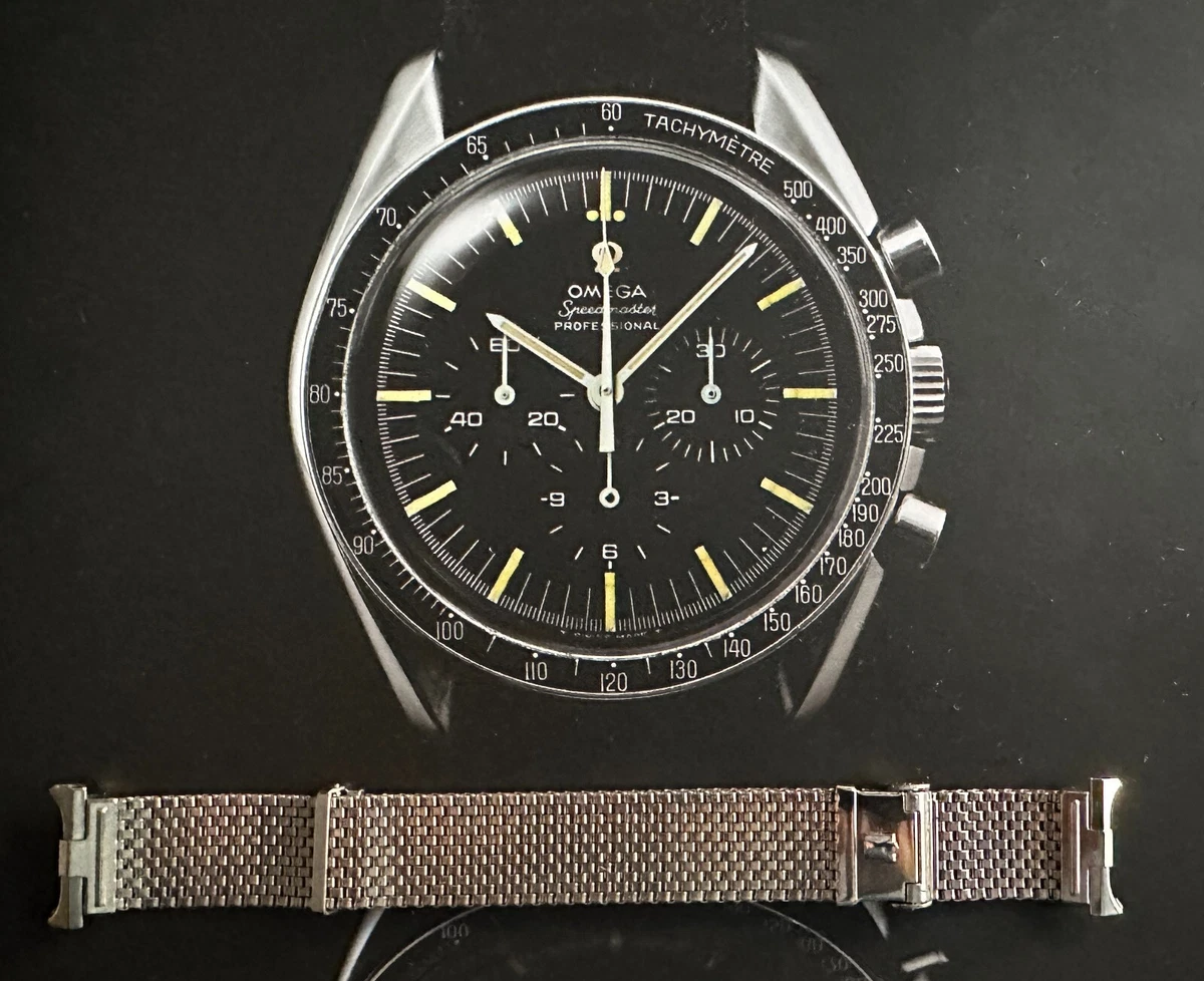 Original Forstner Konfit Mesh Bracelet 4 OMEGA Speedmaster