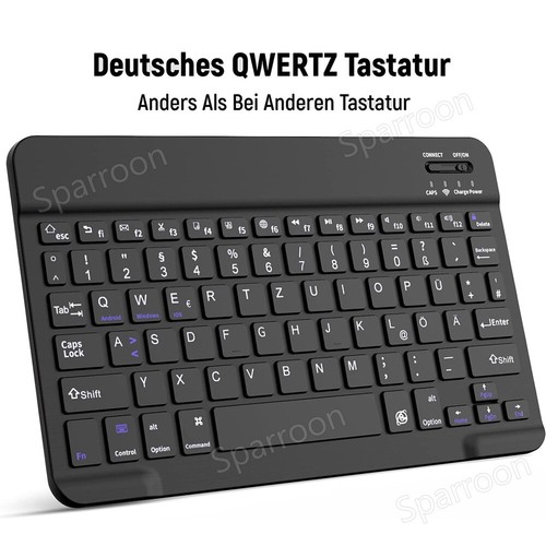 Schutzhülle Für Lenovo Tab M11 TB-330FU 11" 2024 QWERTZ Tastatur Maus Case Cover - Bild 8 von 49