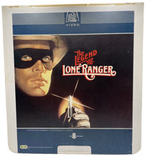 The Legend Of The Lone Ranger CED Video Disc Selectavision RCA
