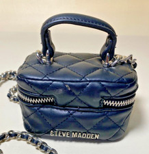 Steve Madden Black Crossbody Chain Purse Small Handbag