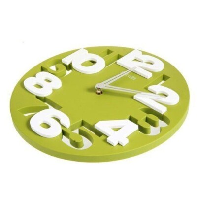 Wanduhr 3 D Design 31,5 cm Modern  8808