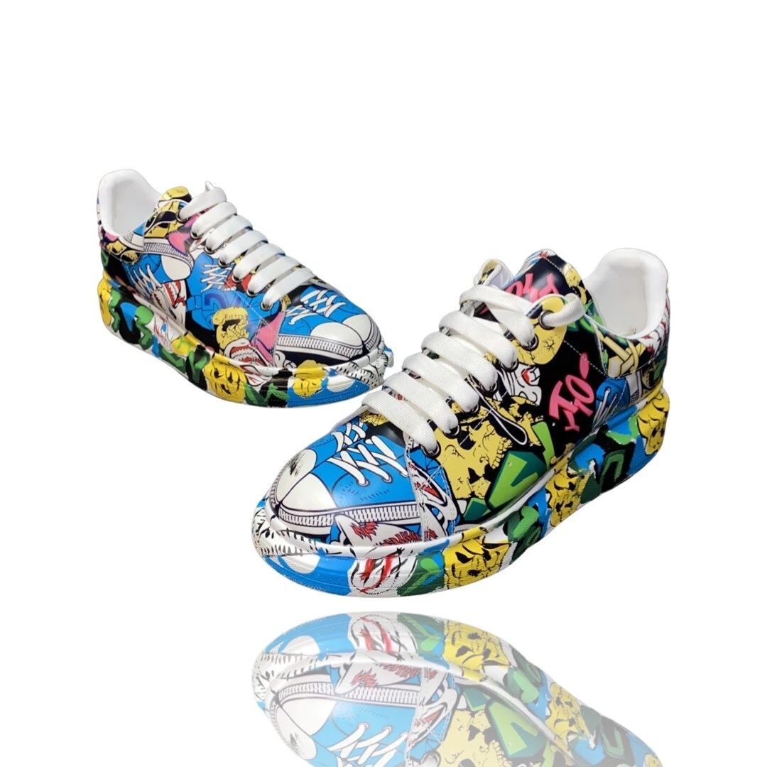 graffiti alexander mcqueen sneakers