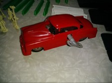 Vintage Marx Guid-a-traffic car windup Race Set 1950s Rare Toy Model Antique