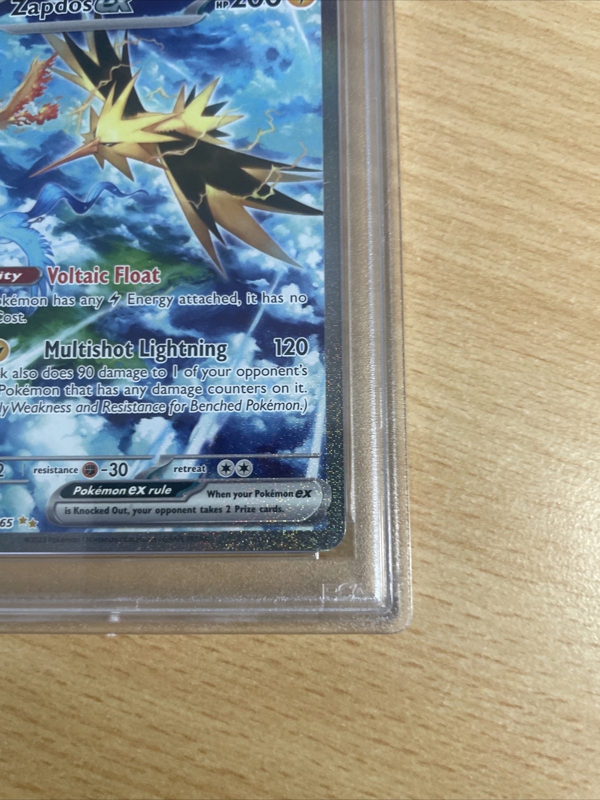 PSA 10 Zapdos ex 202/165 SIR Scarlet & Violet 151 FREE DOMESTIC